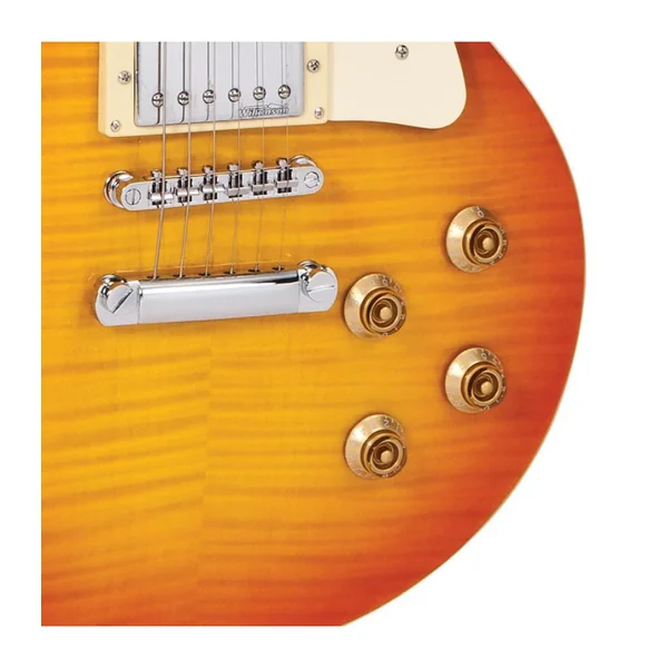 Guitare Electrique VINTAGE V100HB - FLAME HONEYBURST