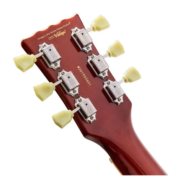 Guitare Electrique VINTAGE V100IT - FLAME ICED TEA