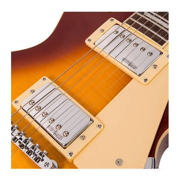 Guitare Electrique VINTAGE V100IT - FLAME ICED TEA
