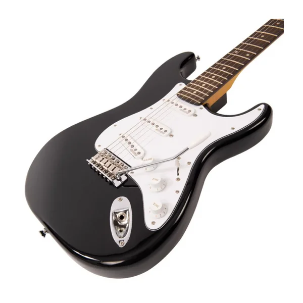Guitare Electrique VINTAGE V6BB - BLVD BLACK