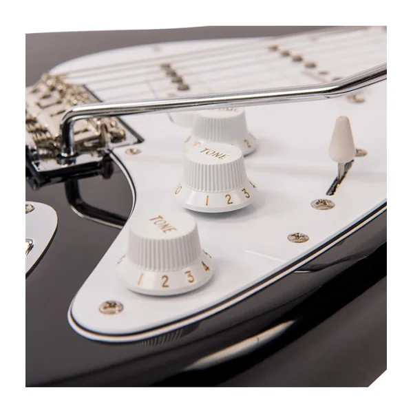 Guitare Electrique VINTAGE V6BB - BLVD BLACK
