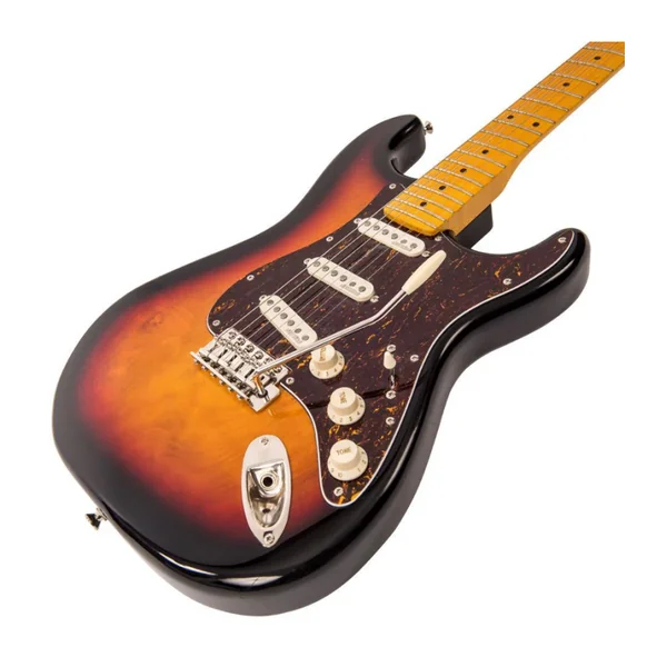 Guitare Electrique VINTAGE V6MSSB - REISSUED MPL - SUNBURST