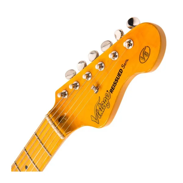 Guitare Electrique VINTAGE V6MSSB - REISSUED MPL - SUNBURST