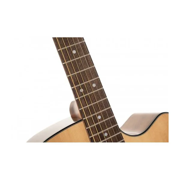 Guitare Folk Electro CORT EARTH60CE NATUREL BRILLANT