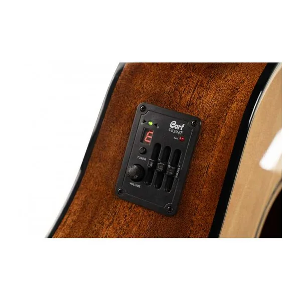 Guitare Folk Electro CORT EARTH60CE NATUREL BRILLANT