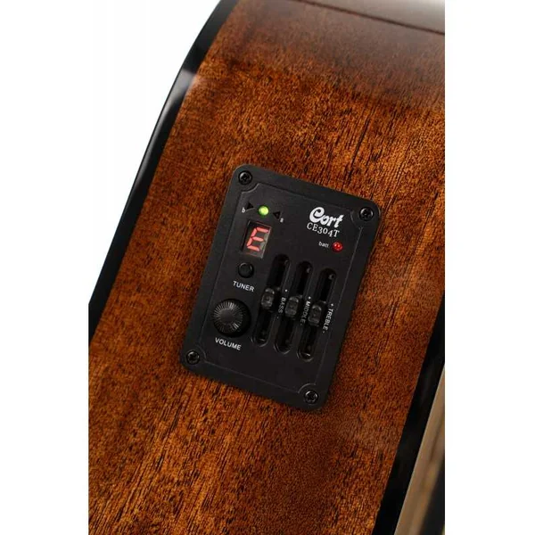 Guitare Folk Electro CORT EARTH60CE NATUREL BRILLANT