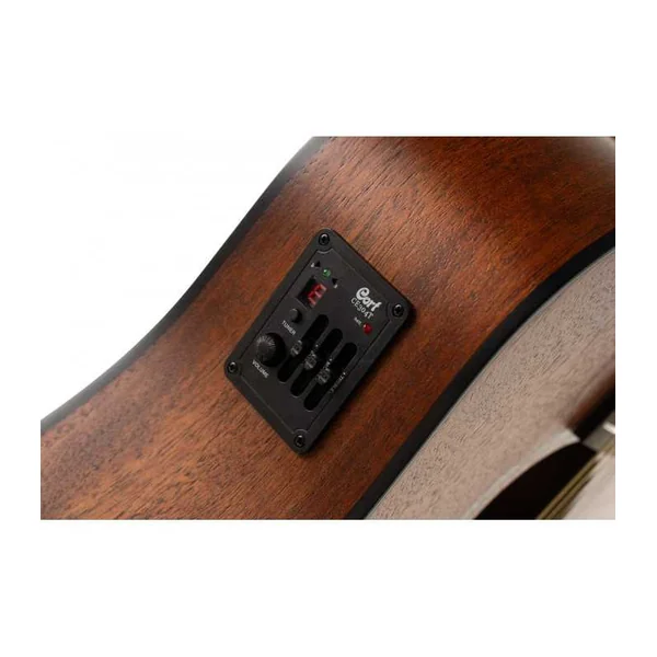 Guitare Folk Electro CORT EARTH60CE NATUREL OPEN PORE
