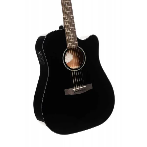 Guitare Folk Electro CORT EARTH60CE NOIR