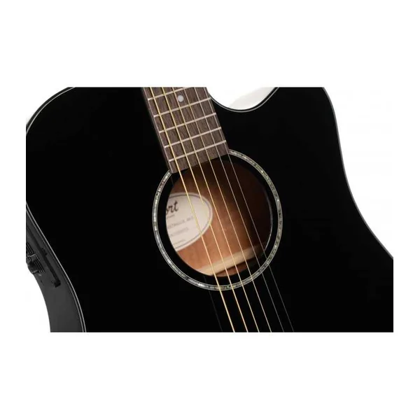 Guitare Folk Electro CORT EARTH60CE NOIR