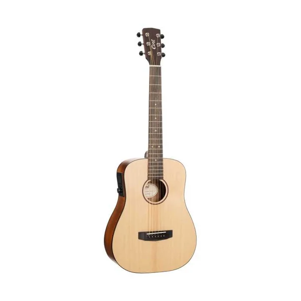 Guitare Folk Electro CORT EARTH GO HYVIBE + HOUSSE, NATUREL