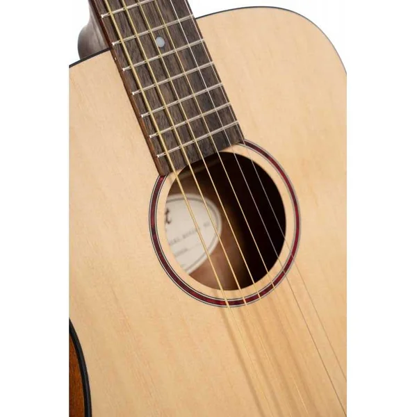 Guitare Folk Electro CORT EARTH GO HYVIBE + HOUSSE, NATUREL