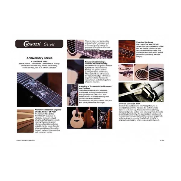 Guitare Folk Electro CRAFTER ML G-MAHO CE