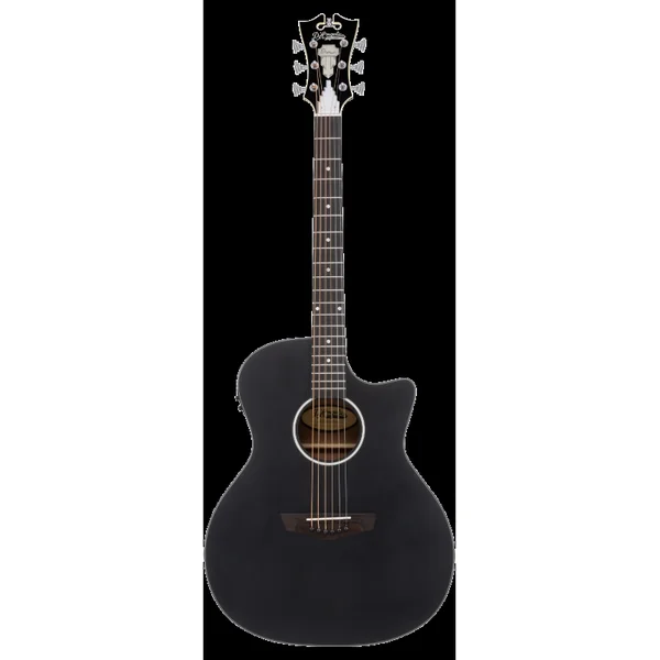 Guitare Folk Electro D'ANGELICO Premier Gramercy LS Matte Black