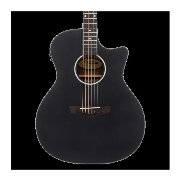 Guitare Folk Electro D'ANGELICO Premier Gramercy LS Matte Black
