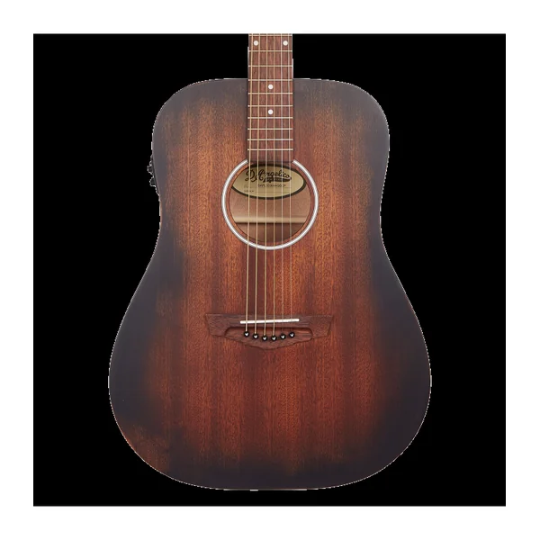 Guitare Folk Electro D'ANGELICO Premier Lexington LS Aged Mahogany