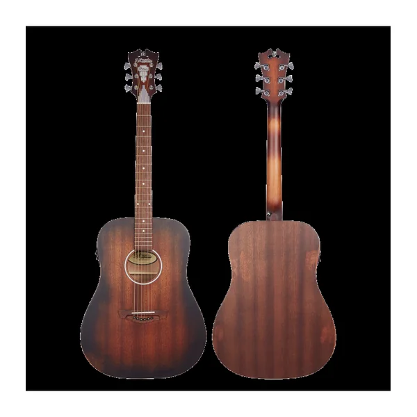 Guitare Folk Electro D'ANGELICO Premier Lexington LS Aged Mahogany