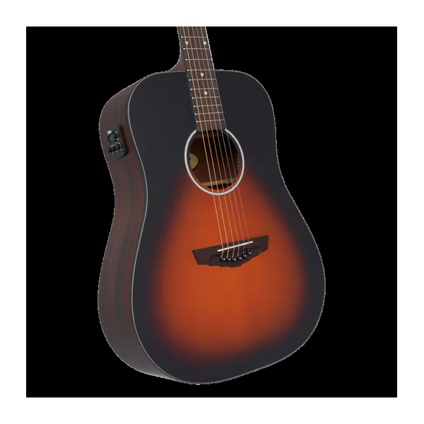 Guitare Folk Electro D'ANGELICO Premier Lexington LS Satin Vintage Sunburst