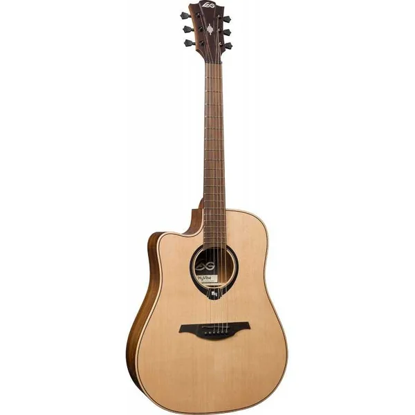 Guitare Folk Electro Gaucher Lag HV10-L-DCE - Dreadnought Cutaway
