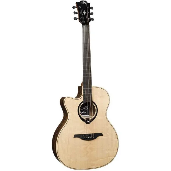 Guitare Folk Electro Gaucher Lag HV30-L-ACE - Auditorium Cutaway