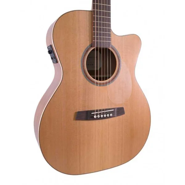 Guitare Folk Electro KREMONA M15C-CW - Cutaway CEDRE MASSIF - SAPELLI