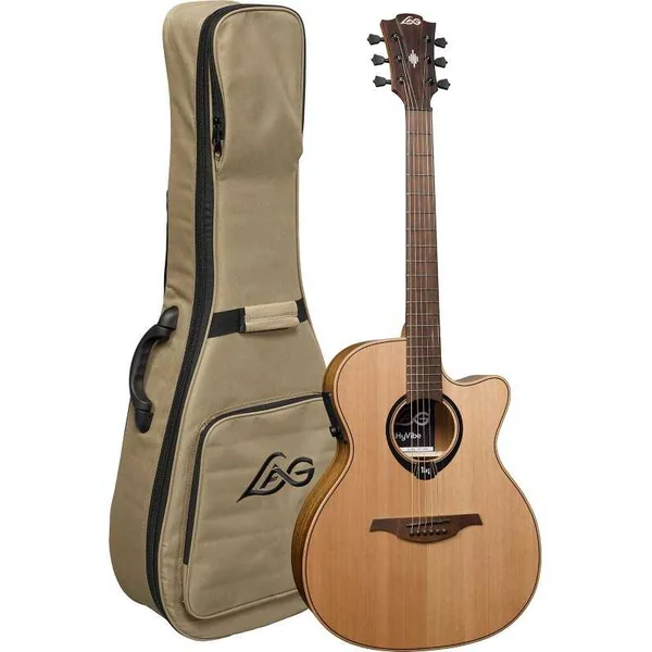 Guitare Folk Electro Lag HV10ACE - Auditorium Cutaway Electro