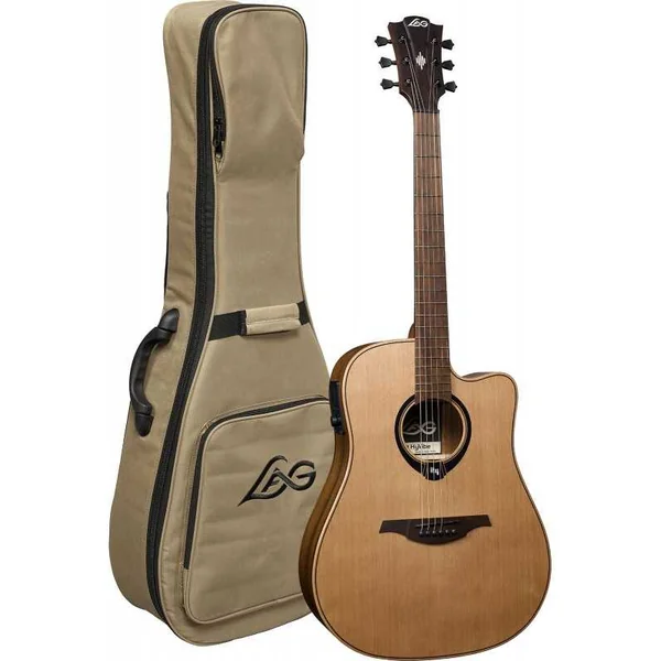 Guitare Folk Electro Lag HV10DCE - Dreadnought Cutaway Electro