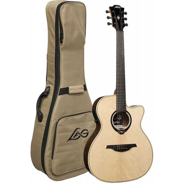 Guitare Folk Electro Lag HV30ACE - Auditorium Cutaway