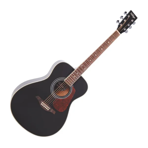 Guitare Folk VINTAGE V300BKOFT - GUITAR OUTFIT - BLACK