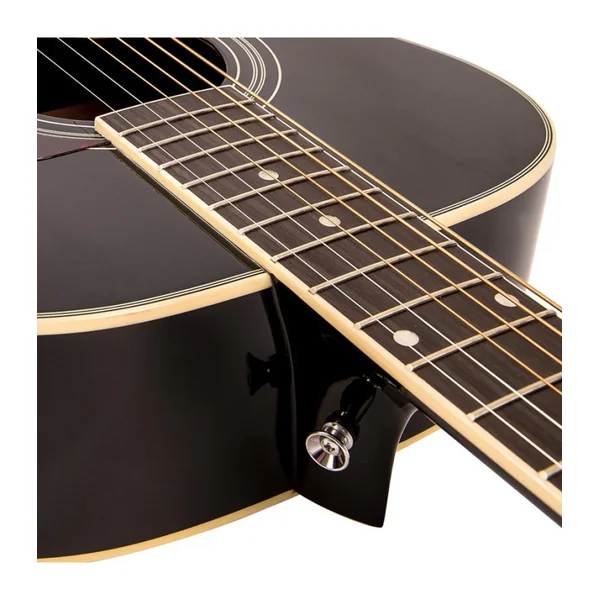Guitare Folk VINTAGE V300BKOFT - GUITAR OUTFIT - BLACK