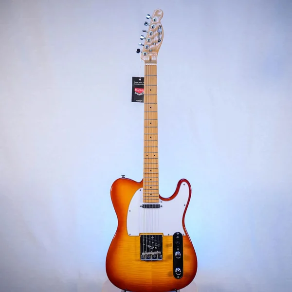 Guitare Prodipe TC90 Alder Honey Burst