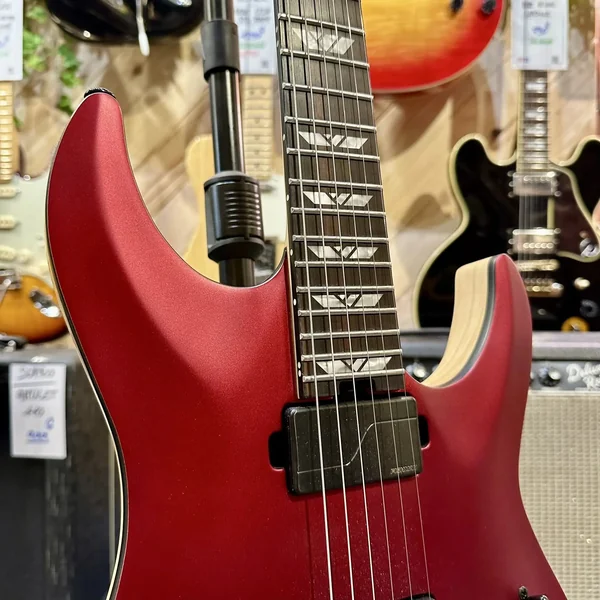 Guitare Schecter C-1 SLS Custom Racing Red