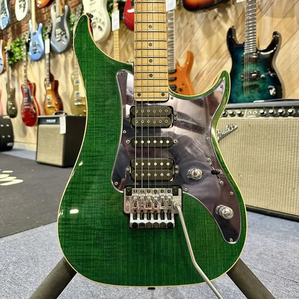 Guitare Vigier Excalibur Custom Emerald Green