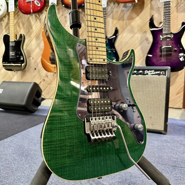 Guitare Vigier Excalibur Custom Emerald Green