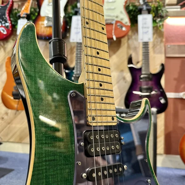Guitare Vigier Excalibur Custom Emerald Green