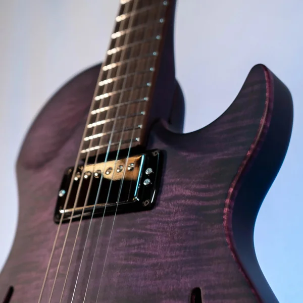 Guitare Vigier GV Hollow Purple Fade