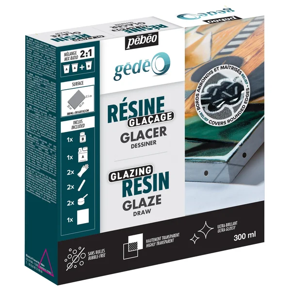 Gédéo kit résine glaçage 300ml