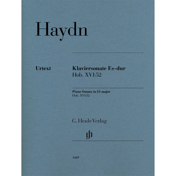 Haydn J. Sonate Hob XVI:52 Piano