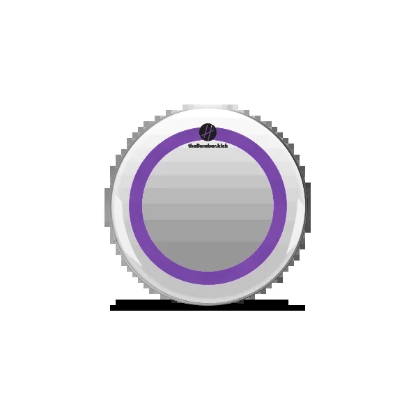 HEATS The Bomber 20" Clear Bass Drum