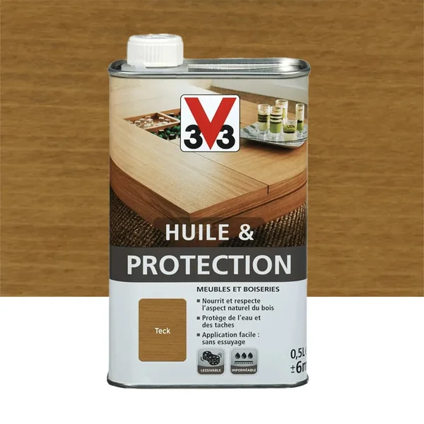 Huile & Protection V33 Teck mat