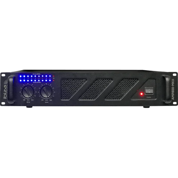 Ibiza AMP800-MKII - Amplificateur de puissance (2x600W)