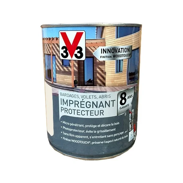 Imprégnant Protecteur Bois V33 Woodtouch Blanc