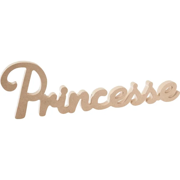 Inscription « Princesse »