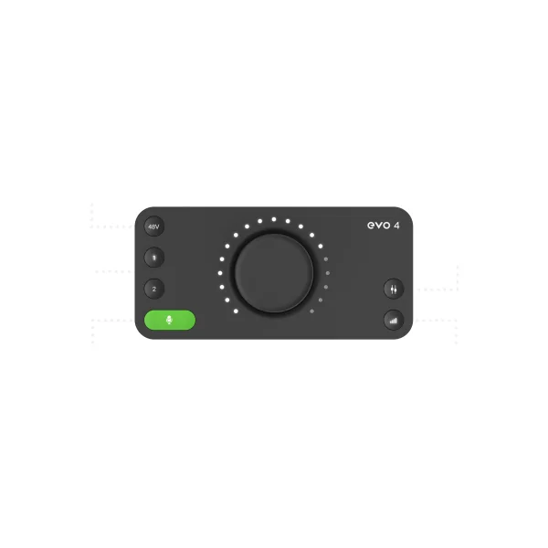 Interface audio Audient EVO 4 USB-C 2 entrées 2 sorties 24 bits 96kHz
