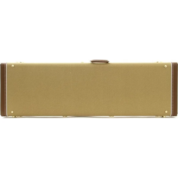 Jazz Bass Multi-Fit Hardshell Case - Tweed With Red Interior