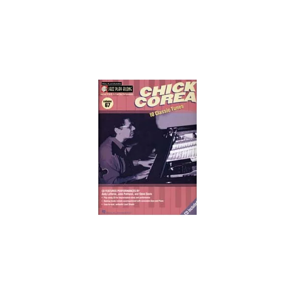 Jazz Play Along Vol 067 Chick Corea Bb, Eb, C Instruments