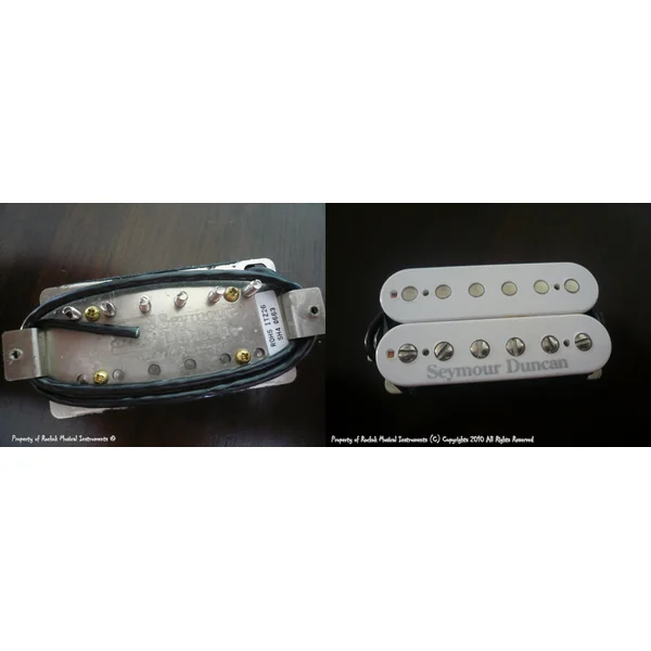 JB Model Humbucker Bridge SH-4 White