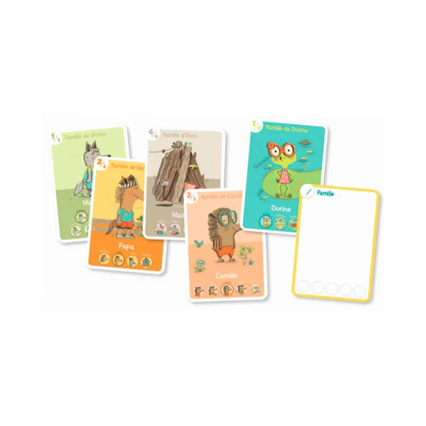 Jeu de 7 familles Toutes différentes, toutes géniales ! - Auzou