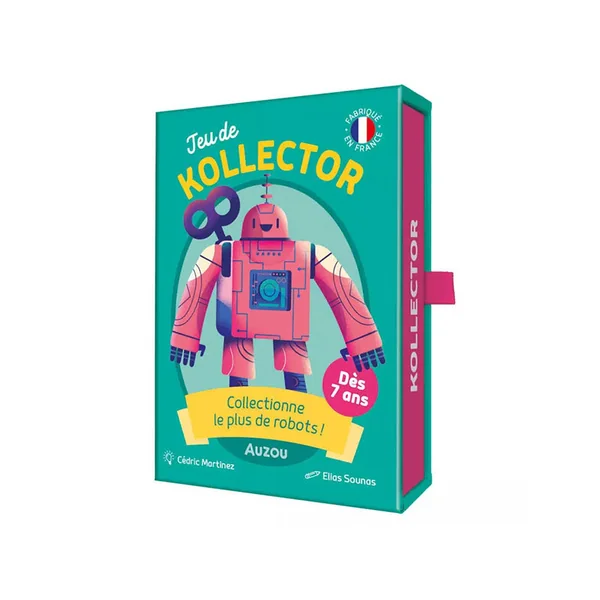Jeu de cartes robot Kollector - Auzou