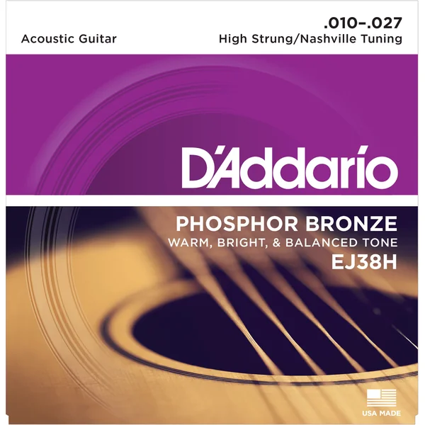 Jeu de Cordes Acoustique D'addario EJ38H 10/27