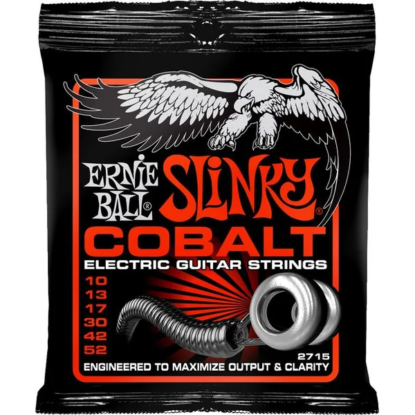 Jeu de Cordes Ernie Ball Cobalt Slinky 10-52 2715